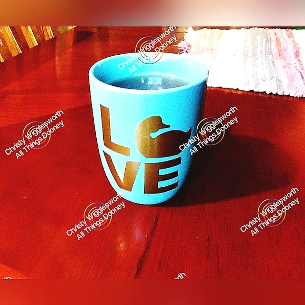 Dooney and Bourke Love Duck  Logo* Mug